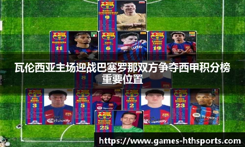 瓦伦西亚主场迎战巴塞罗那双方争夺西甲积分榜重要位置
